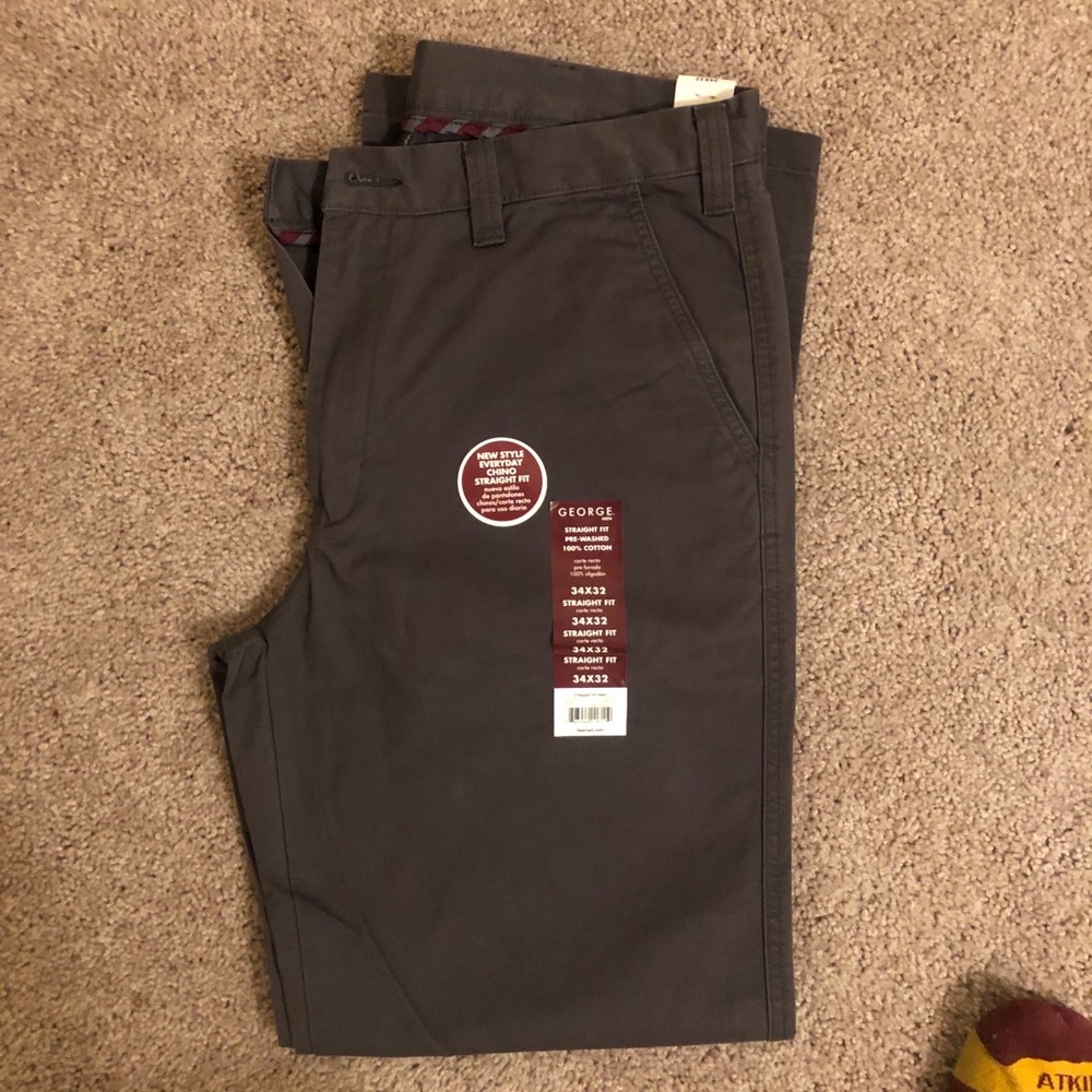Smoke color George casual pants